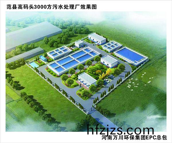 热烈庆祝濮阳市范县龙王庄高码头3000方和龙王庄1500方污水处理厂EPC总承包工程正式启动