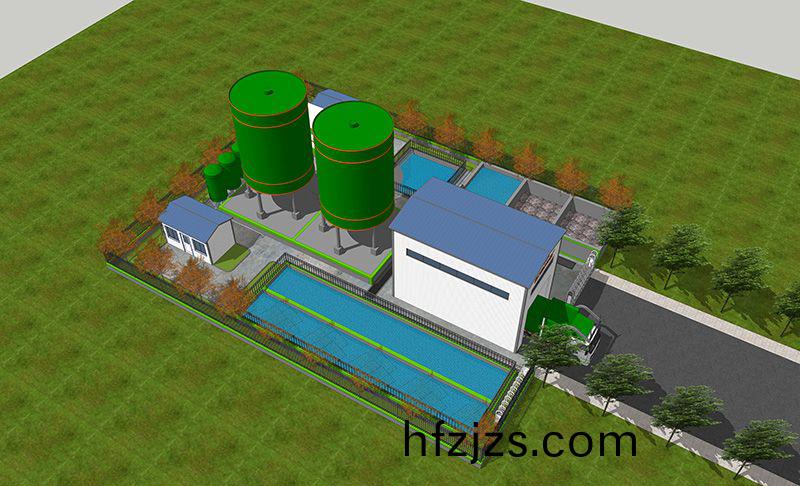 恭贺我司合武高铁湖北段某隧道污水处理站顺利竣工