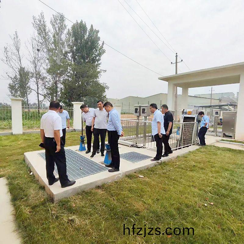 热烈欢迎各领导视察我司承建的宁陵县污水处理厂项目