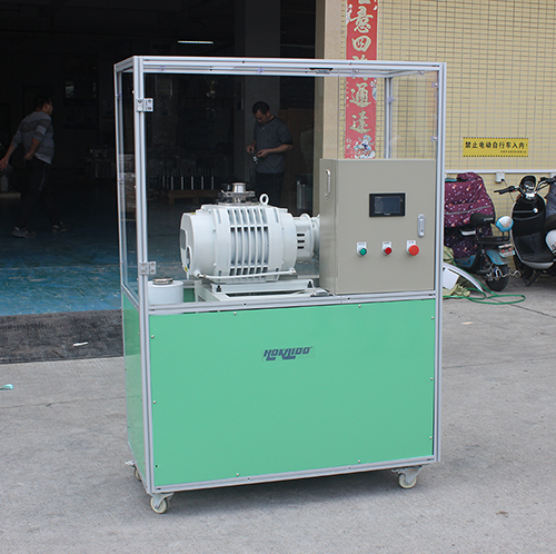 各種(zhong)電器用真(zhen)空係統 好凱悳Hokaido儸(luo)茨雙級鏇片真空(kong)機組